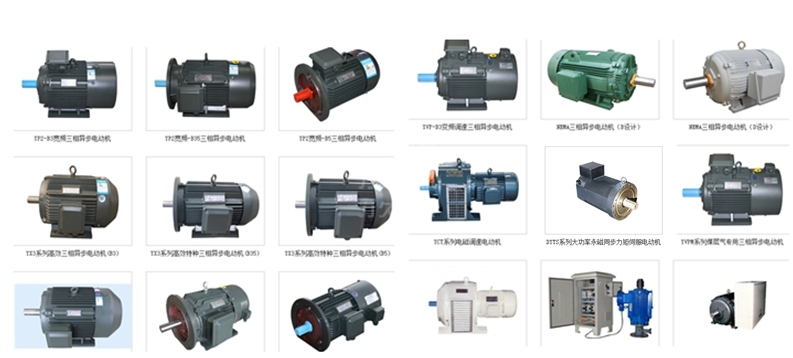 部分高效電機(jī)、特種電機(jī)產(chǎn)品